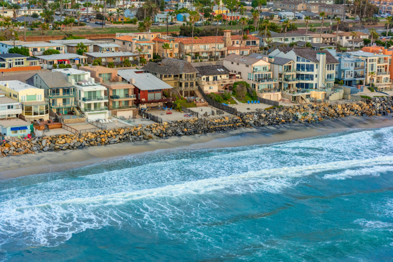 North County San Diego Coastal Aerial