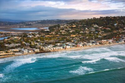A charming coastal city in San Diego County, California